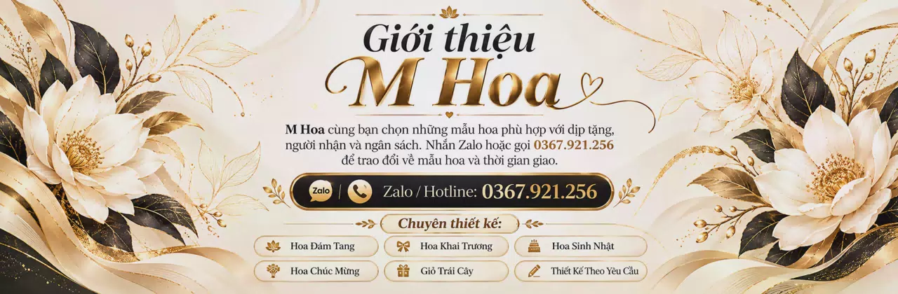 Ảnh bìa Shop hoa tươi Xã Khả Cửu Phú Thọ - Tư vấn hoa theo từng dịp